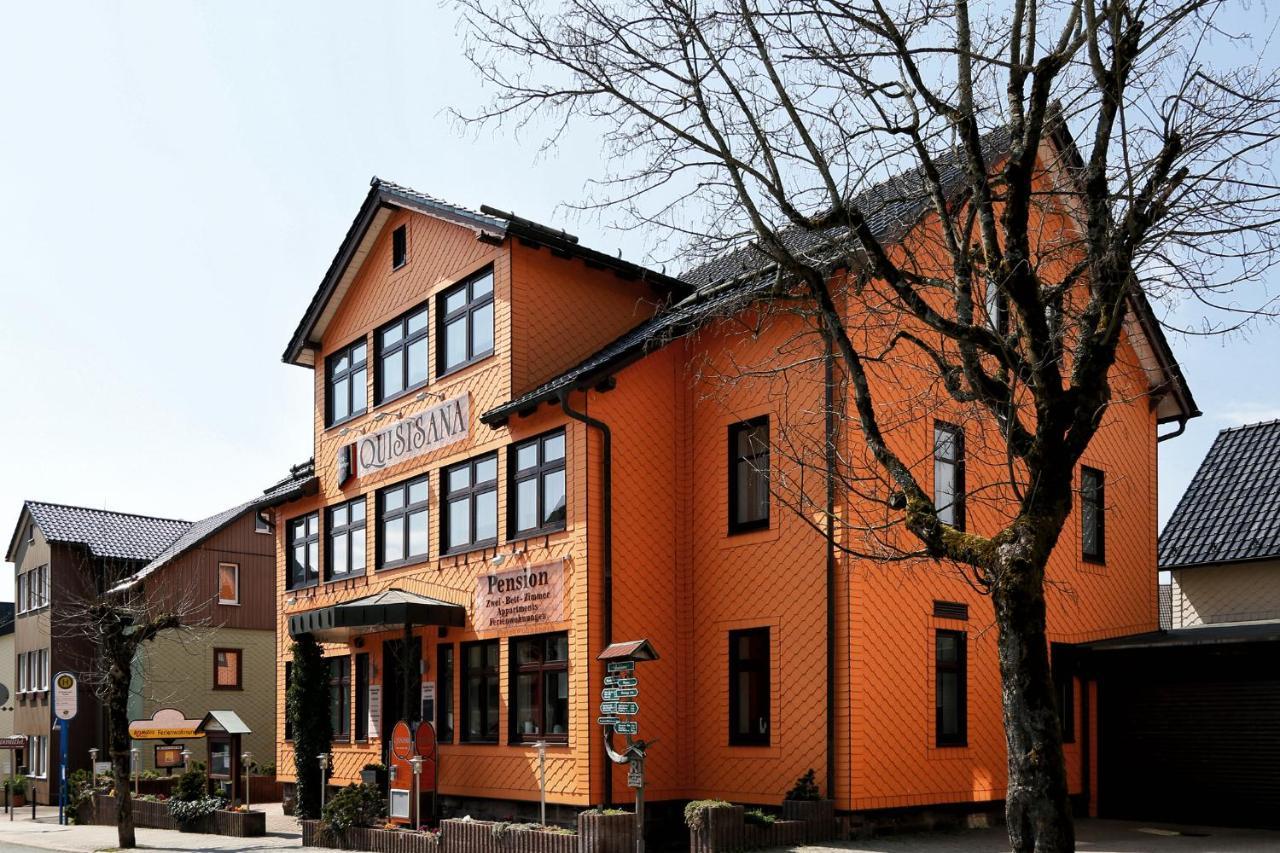 Konsum Gaestehaus Quisisana - Oberhof Обергоф Екстер'єр фото